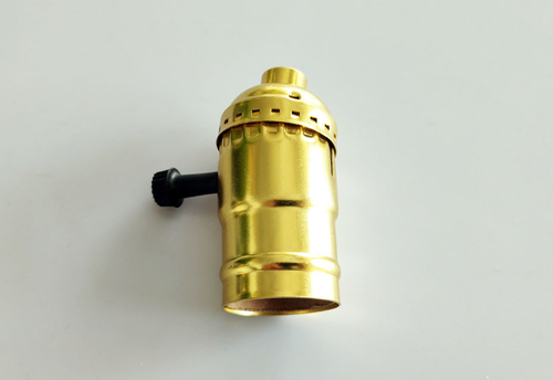 Патрон Ретро Е27 золото