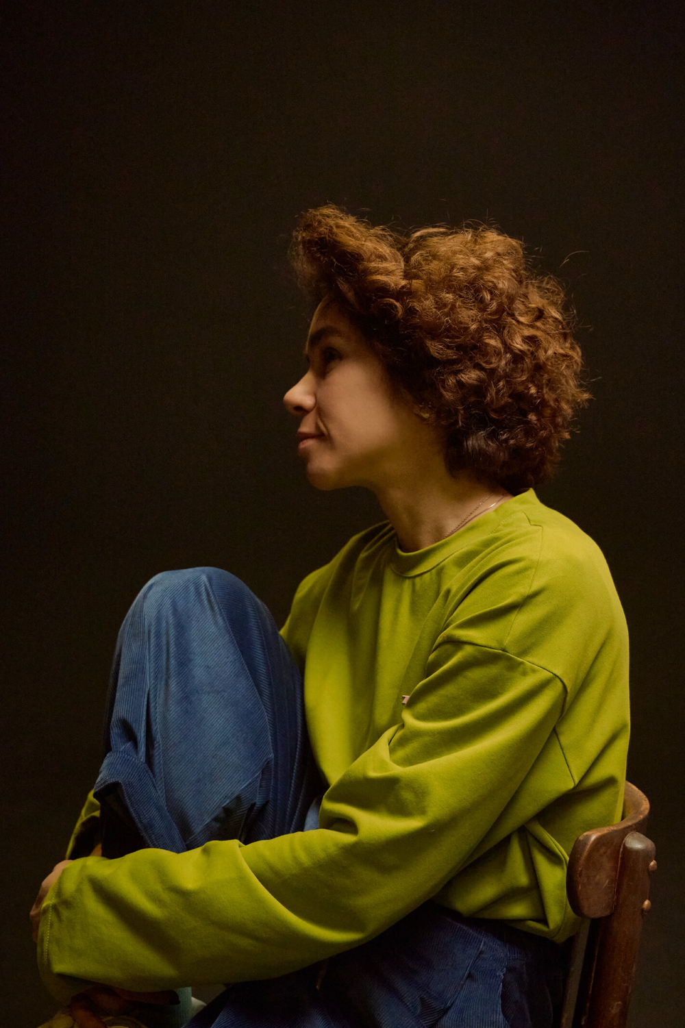 Лонгслив Zoe, фисташка