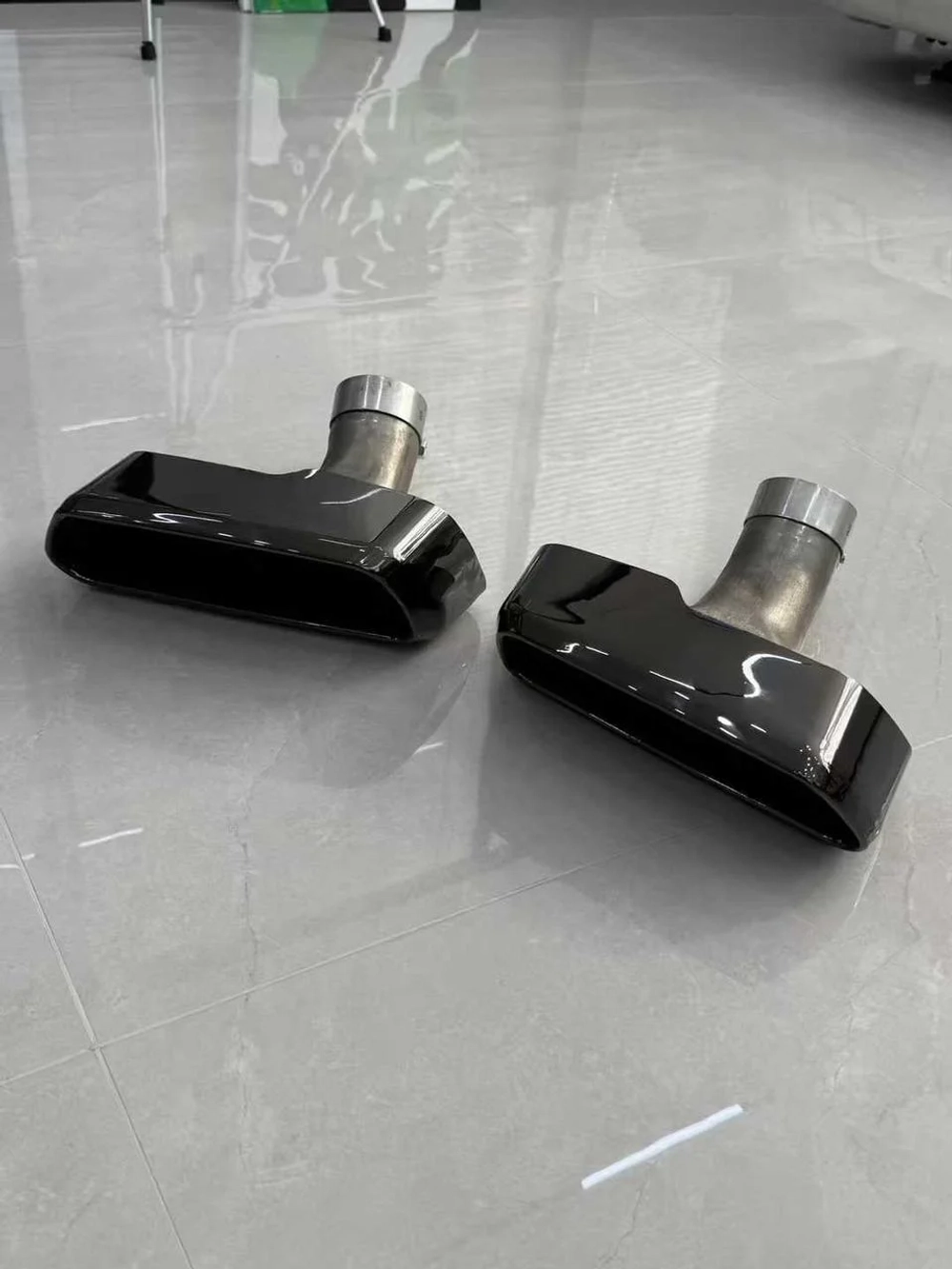 Диффузор для BMW 5 серии G60 G68 2024+ БМВ Обвес Бампер