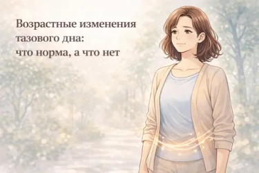 Возрастные изменения тазового дна: что норма, а что нет