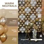 Шар (12''/30 см) Кремовый (107), пастель ретро, 50 шт.