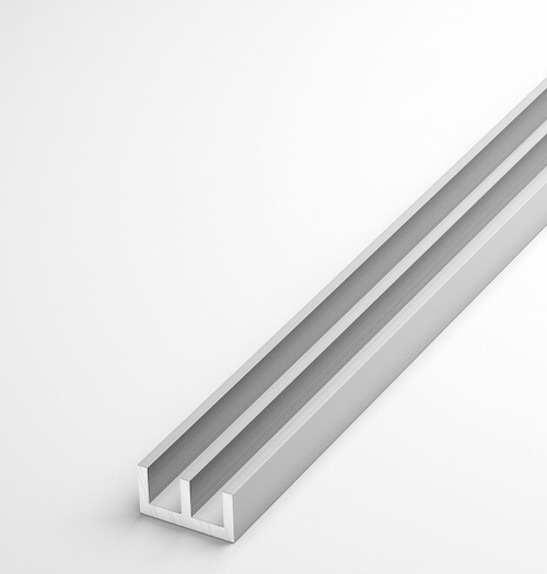 Алюминиевый Ш-швелер 10х10х10х1,2 L=2м