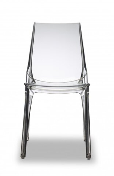 Стул прозрачный Scab Design Vanity, дымчатый