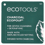 EcoTools, Губка для ванны из древесного угля EcoPouf, серая, 1 шт.