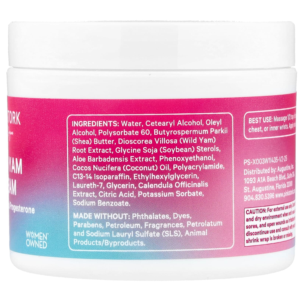 Pink Stork, крем из дикого ямса, 120 мл (4 жидк. унции)