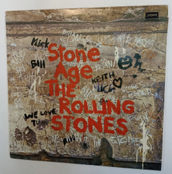Винтажная виниловая пластинка The Rolling Stones Stone Age (Japan 1982) Orange vinyl