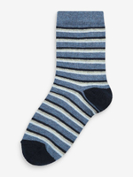 Носки хлопковые для мальчика Next 469-241, 7 шт., Синий, Серый