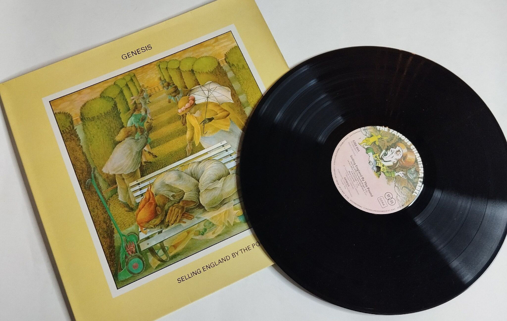Винтажная виниловая пластинка LP Genesis Selling England By The Pound (Germany 1973)