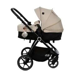 Коляска-трансформер iZZi #1 2 в 1 Vanilla Black