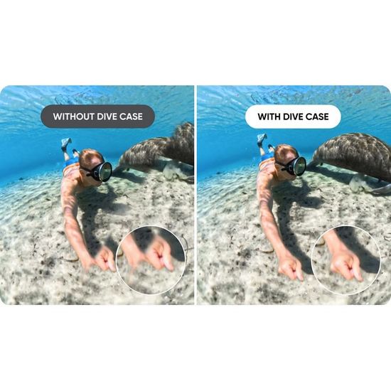 Водонепроницаемый кейс для дайвинга Insta360 X5 Invisible Dive Case (CINSBAHJ)