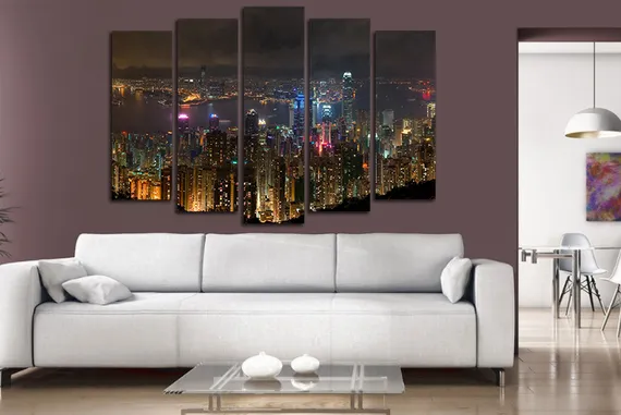 Модульная картина "Пик Виктория"