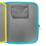 Папка для рисования со стирающимися фломастерами А4, 6 поверхностей на молнии, 3 маркера и 2 салфетки в комплекте, для мальчика, с динозавриками