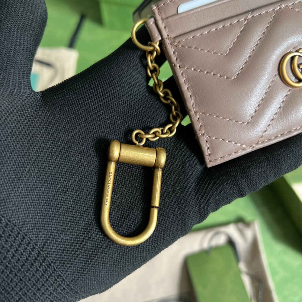 Gucci Marmont Keychain Wallet