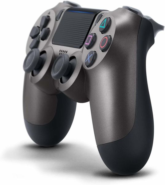 Геймпад Sony Dualshock 4 v2 (Steel Black, Черный) (PS4)