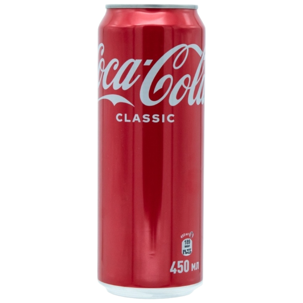 Coca-Cola, in can 0,45 л.