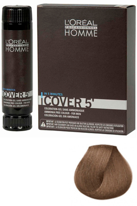 Loreal Professionnel Homme Cover 5 №7 3*50 мл