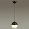4958/1 PENDANT ODL22 471 черный/металл/белый/стекло Подвес E27 1*40W PINGA