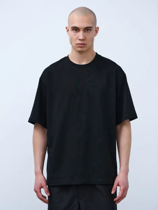 Футболка оверсайз (черный) 230 г