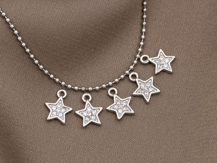 Подвеска мини-звездочка, 8мм