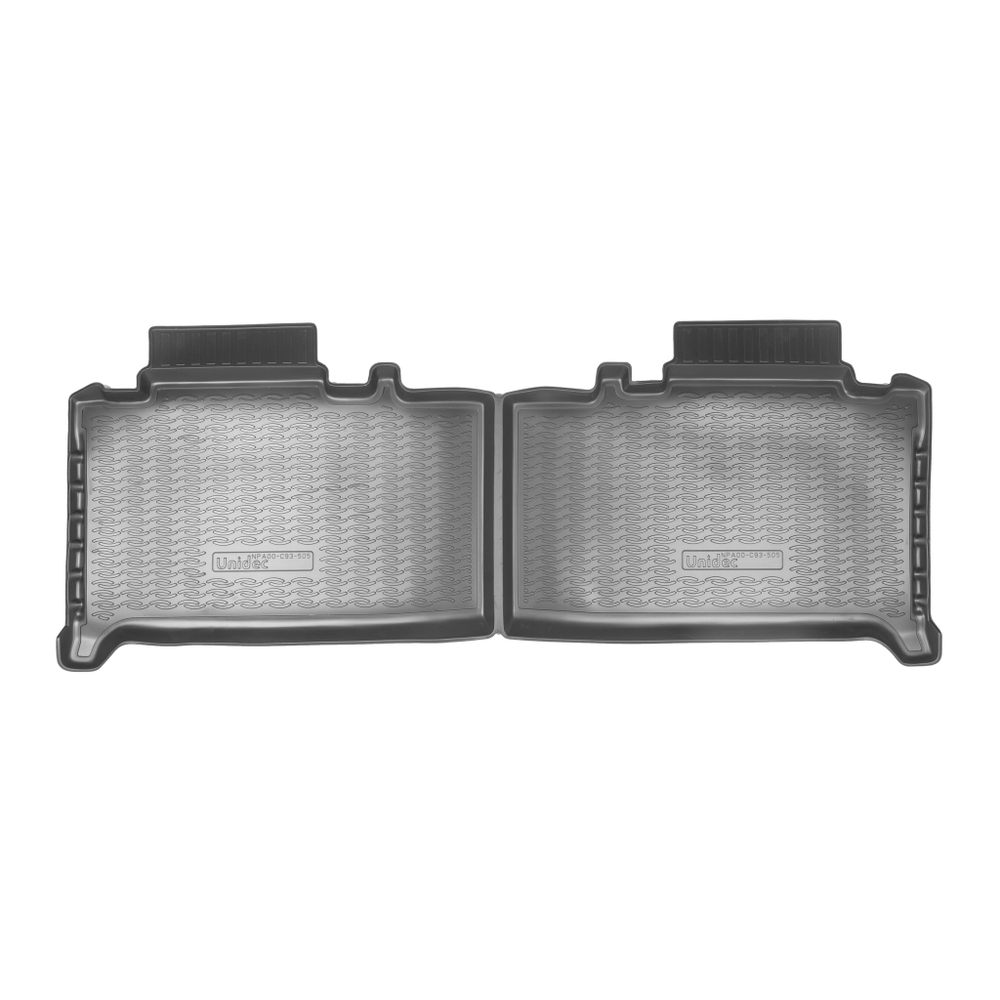 Ковры в салон Norplast/Unidec для UAZ Patriot (2014-), Черный, задние, арт.NPA00-C93-505