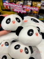Мягкая игрушка подушка Pudding Пудинг Панда 6 шт