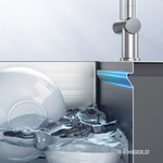 Кухонная мойка, 770x480x240 мм, 1 чаша