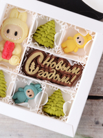 Подарочный набор "Лабубу" / Шоколадные конфеты ручной работы на Новый год