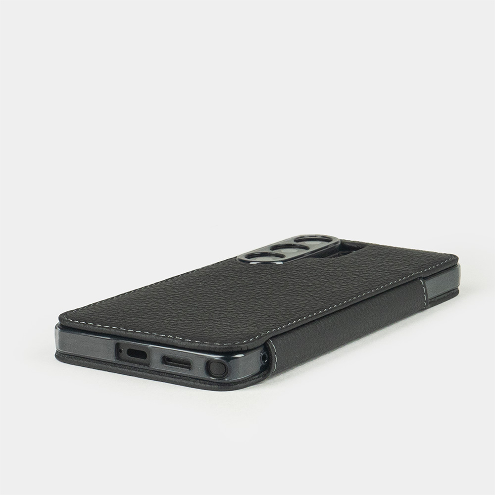 Чехол для Samsung Galaxy S26 Ultra Benoit Теленок Черный мат