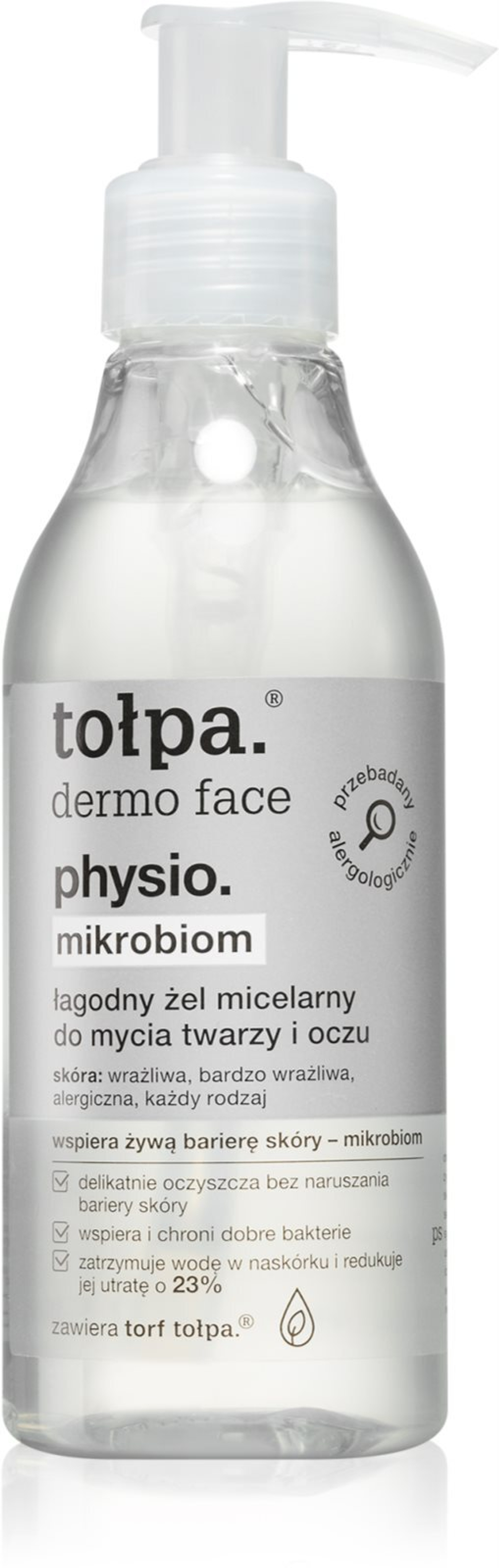 Tołpa Dermo Face Physio Mikrobiom - очищающий мицеллярный гель /   195  ml  / GTIN 5902719416378