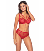 Красный бюстгальтер Pois Pois с чашками +size на косточках (Размер: 85J) (Цвет: красный)