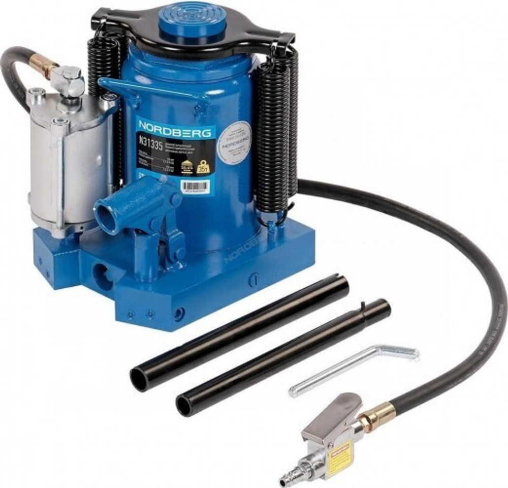 Домкрат бутылочный пневмо-гидравлический NORDBERG N31335 35т ЦБ-0009283