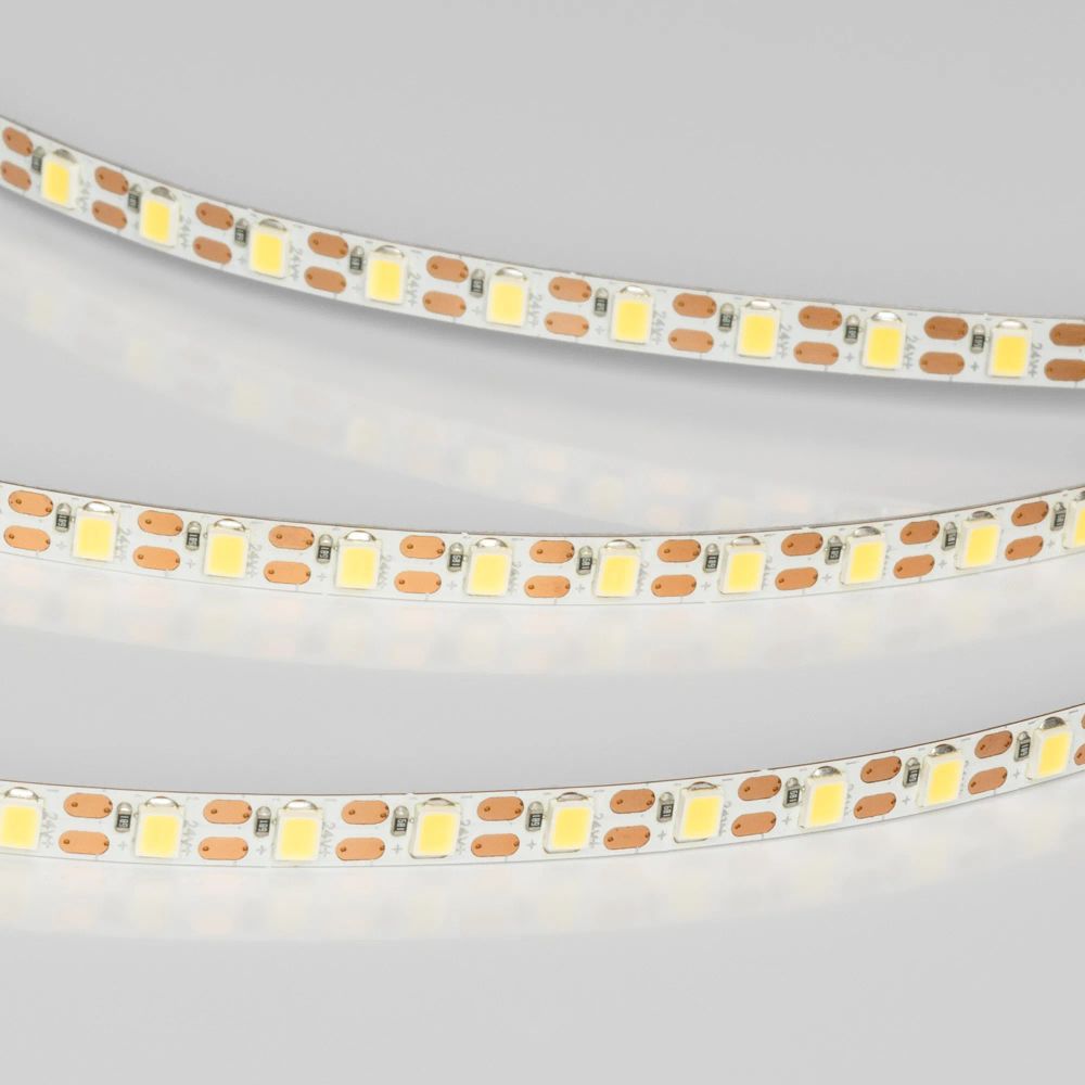 Светодиодная лента FC-A120-5mm 24V Сool8K-CX1 (10 W/m, IP20, 5m) (Arlight, резка 1 светодиод) 055975