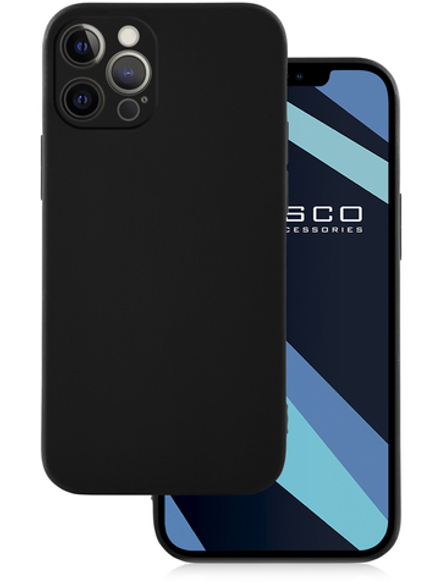 Чехол ROSCO для Apple iPhone 12 Pro Max оптом (арт. IP12PROMAX-COLOURFUL-BLACK)