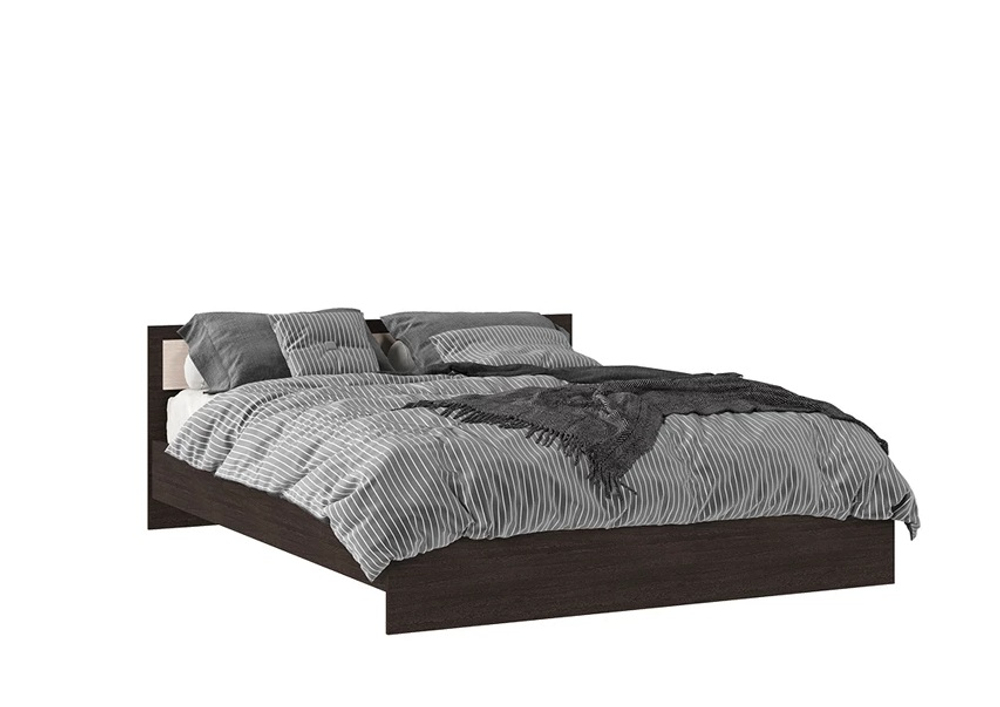 Гармония (Тащи в дом) Кровать двуспальная 1400/1600мм (венге)