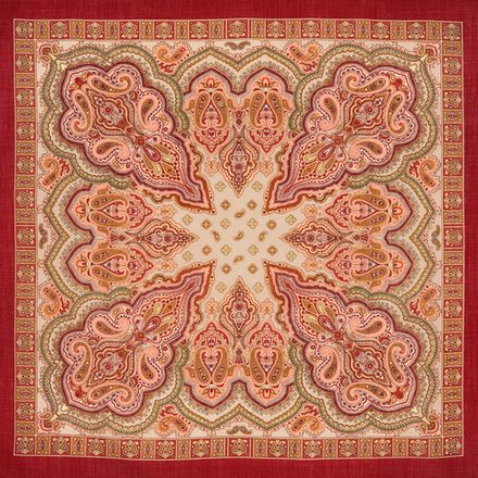 Павловопосадский платок Искорка 1077-5