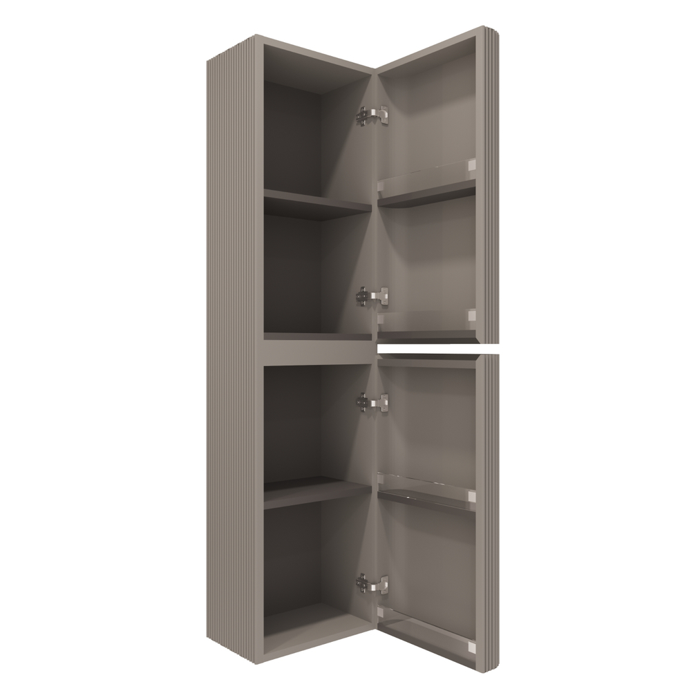 Шкаф Alto VSC-4A150MG-R подвесной, правый, 1500*404*350, светло-серый матовый