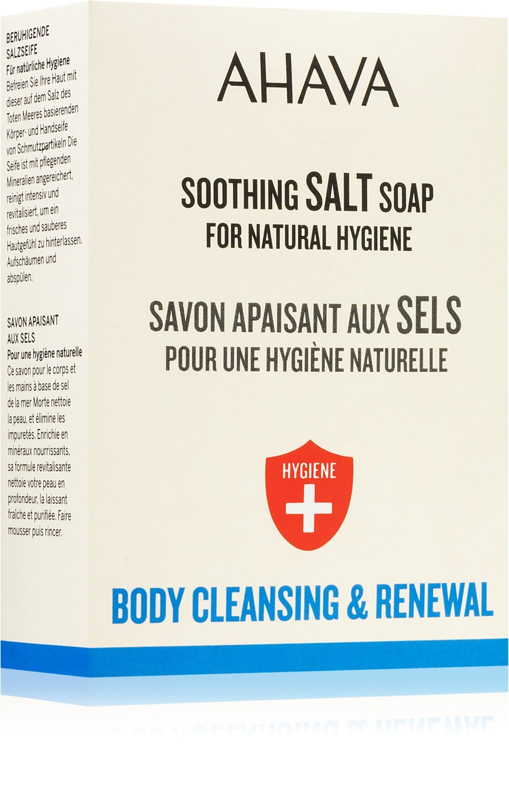 AHAVA Hygiene+ Soothing Salt Soap - мыло для успокоения кожи /   100  g  / GTIN 697045161256