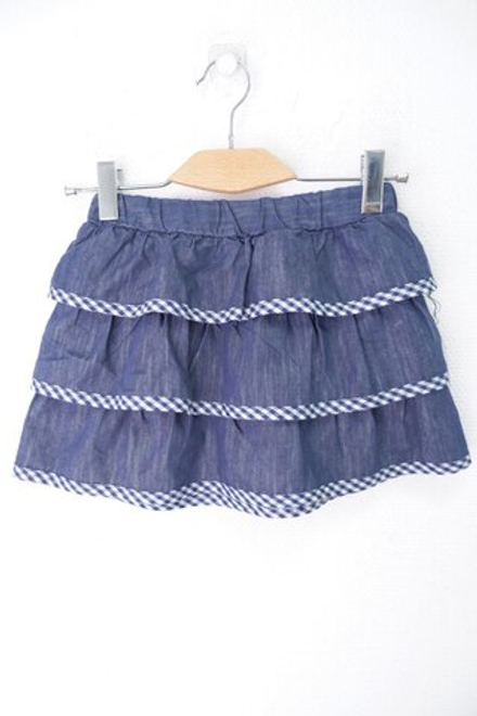 Юбка джинсовая нарядная на 8-10 лет