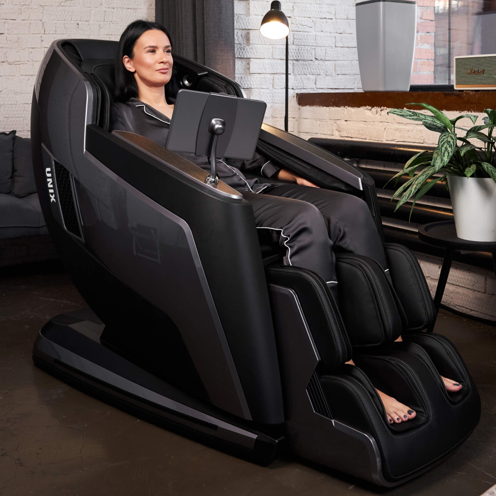 Массажное кресло Unix Afelia Black