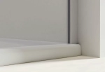Душевая дверь Vincea Extra VDP-1E1112CLGM 110/120 профиль вороненая сталь/стекло прозрачное