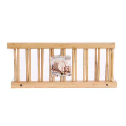 Держатель для тарелок бамбук 34*12 см