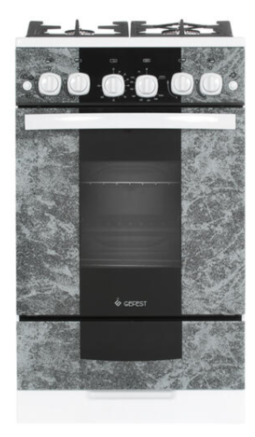 Плита газовая GEFEST 5500-02 0113 (мрамор бел.)