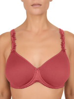 Бюстгальтер-спейсер с гладкими дышащими чашками (Размер: 95B) (Цвет: красный)