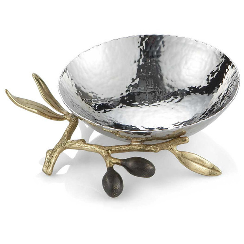 Чаша 11см Michael Aram Золотая оливковая ветвь