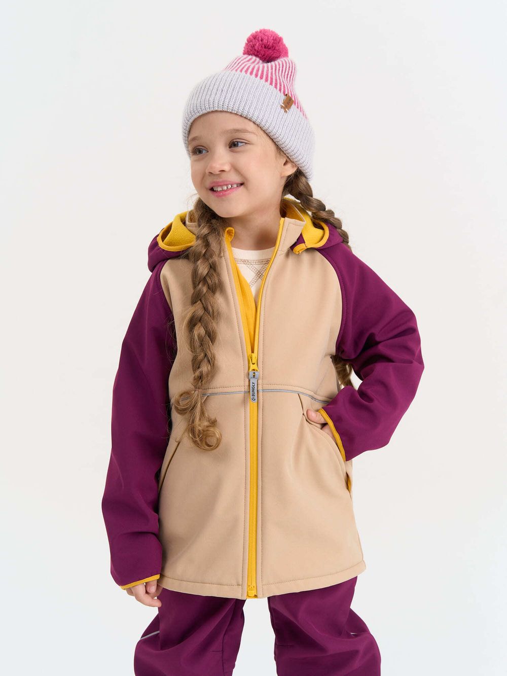 Куртка Softshell демисезонная "Слива"