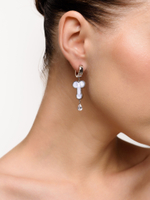 Серьги "Love Or Sex" Blue