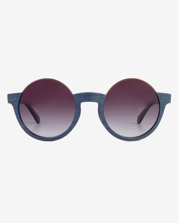 Очки солнцезащитные Spunky SUN 6 Blue Wood / Gradient grey lens - фото 1