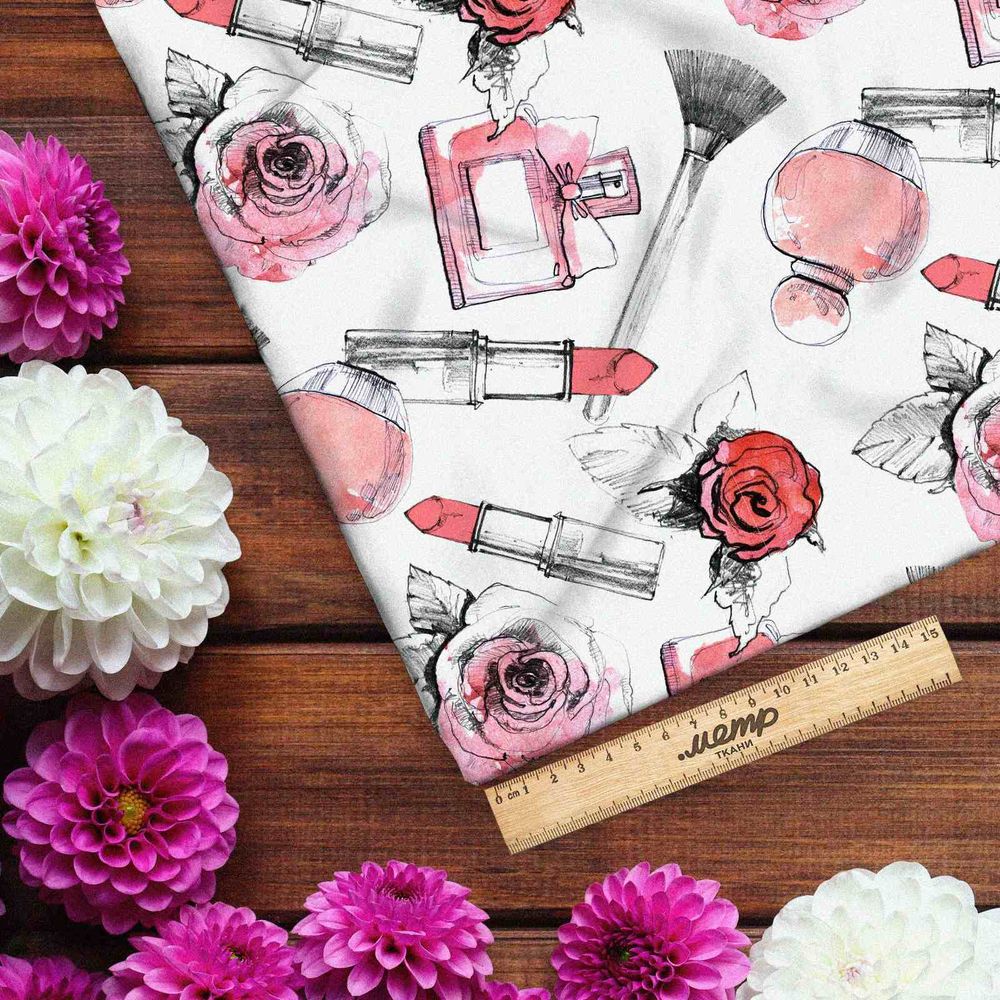 Ткань муслин губная помада