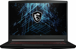 Ноутбук MSI GF63 12HW-005XRU Core i5 12500H 16Gb SSD512Gb Intel Arc A370M 4Gb 15.6" IPS FHD (1920x1080) Free DOS black WiFi BT Cam (9S7-16R712-005)