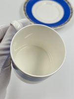 Кофейная пара синяя Yves Saint Laurent by Yamaka